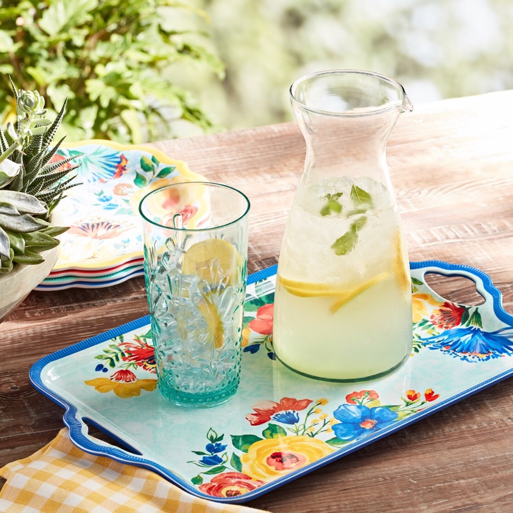Pioneer Woman Delaney Serving Tray w/ Handles